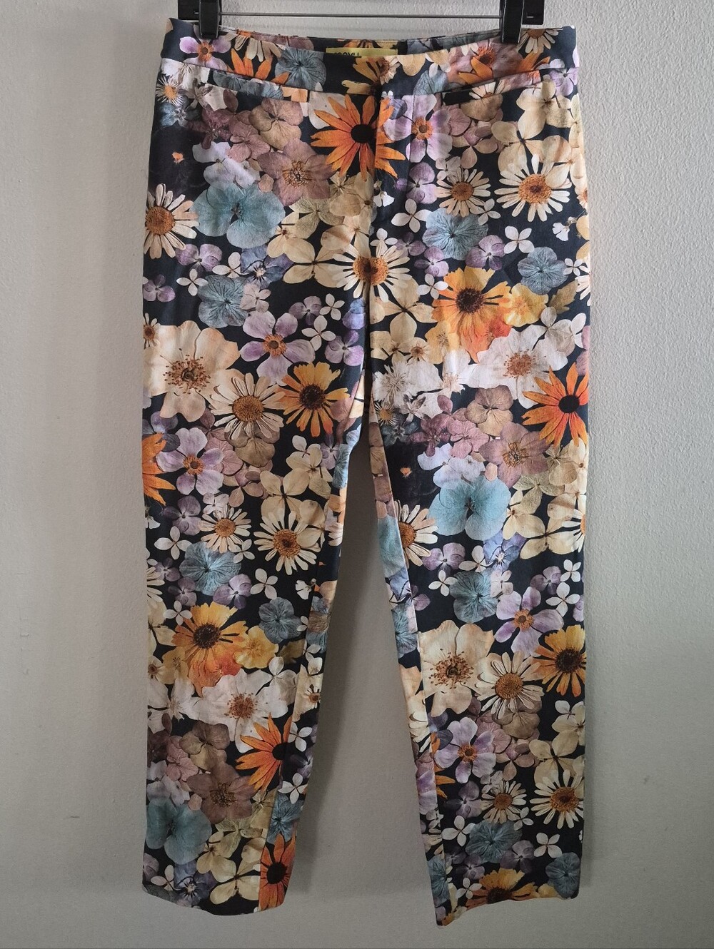 8)Anthropologie Moxy Collective Floral Trousers by Maeve